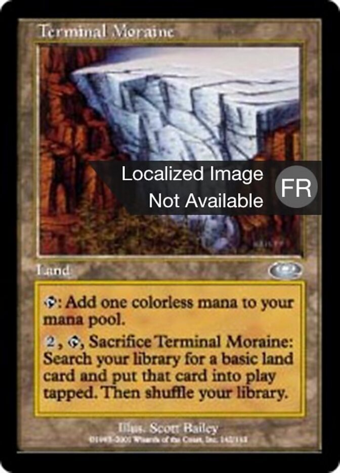 Moraine frontale