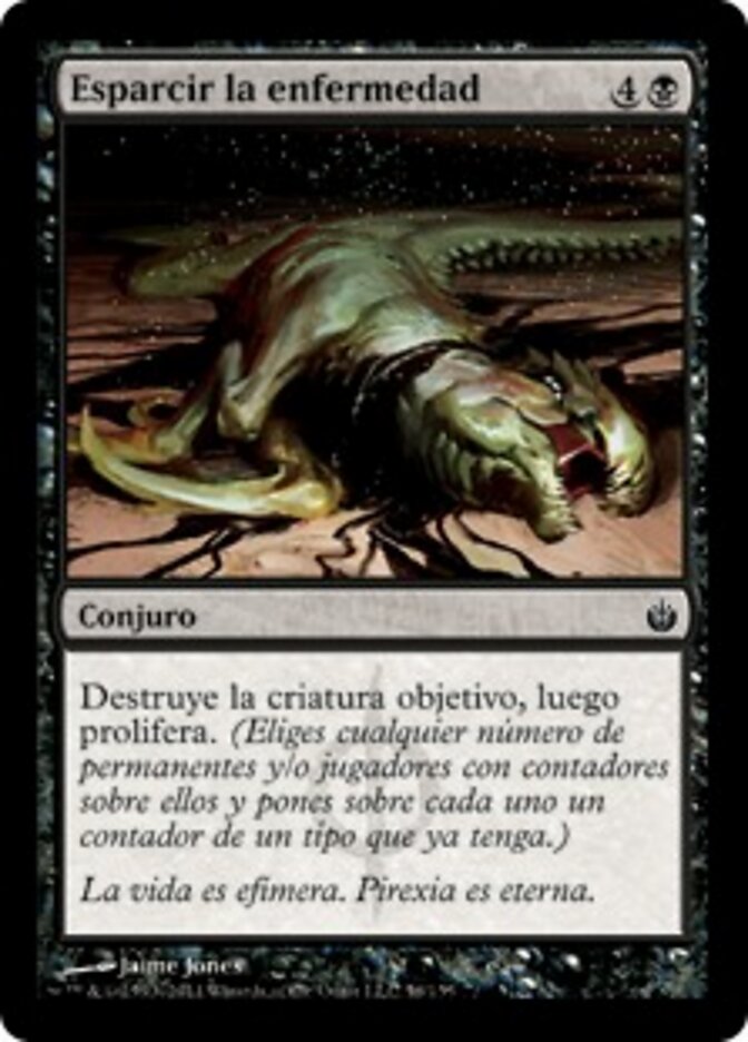 Esparcir la enfermedad