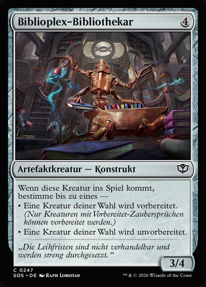 Biblioplex-Bibliothekar