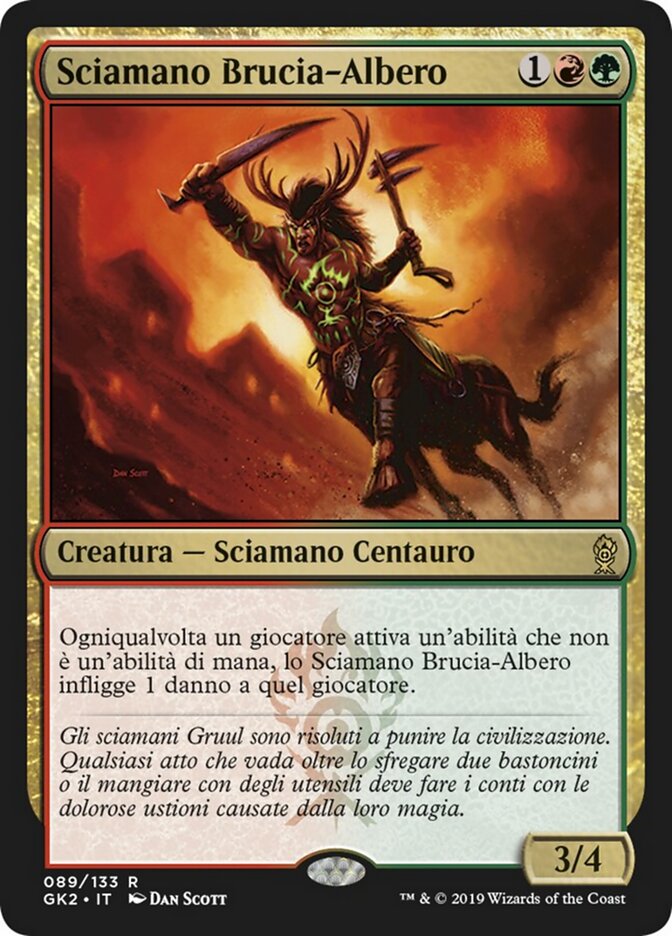 Sciamano Brucia-Albero
