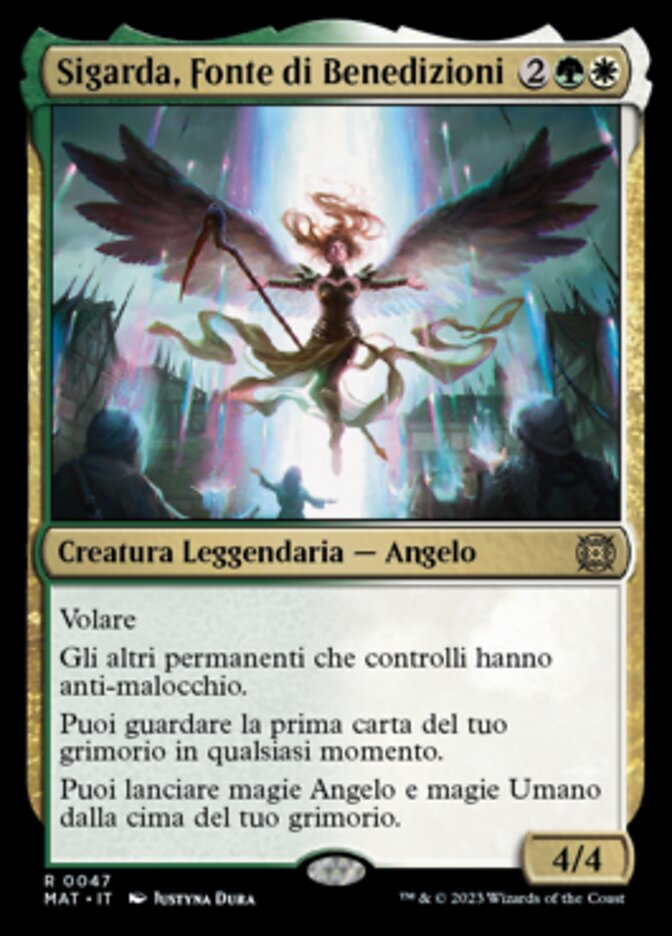 Sigarda, Fonte di Benedizioni