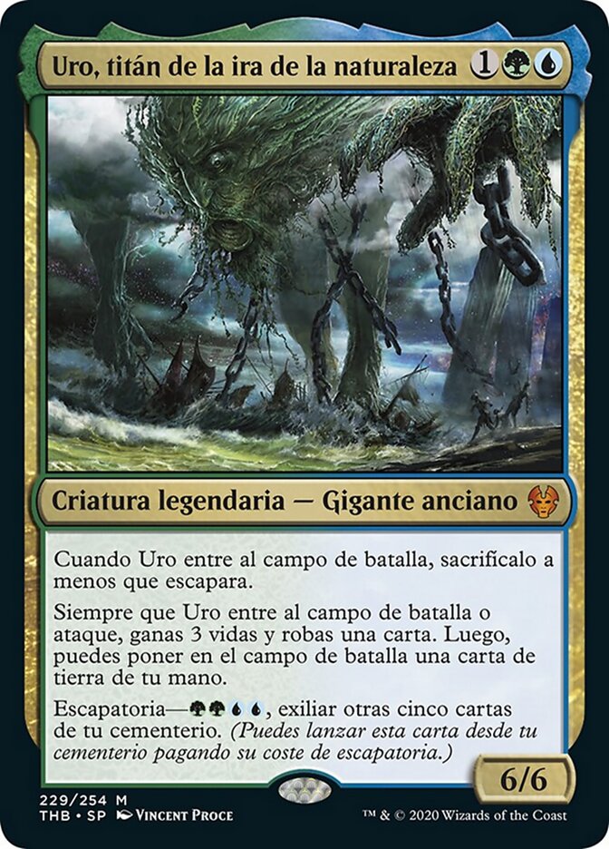 Uro, titán de la ira de la naturaleza