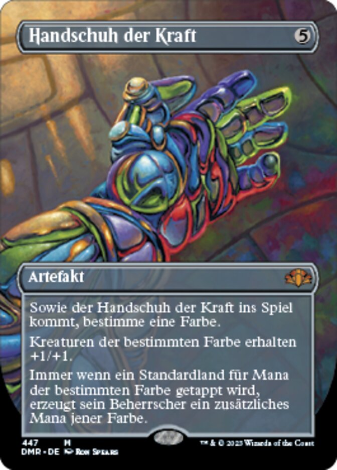 Handschuh der Kraft