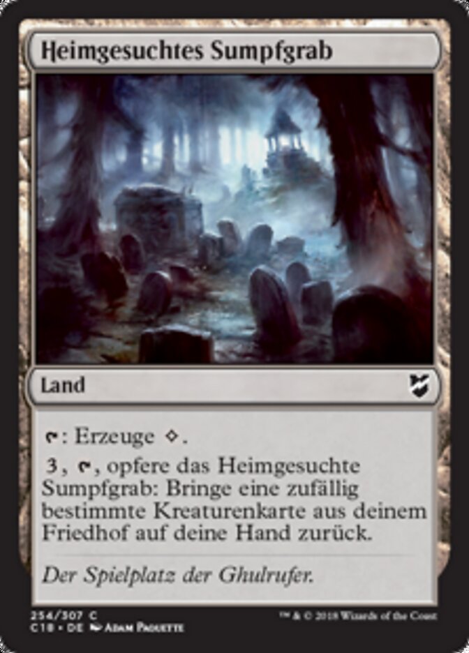 Heimgesuchtes Sumpfgrab