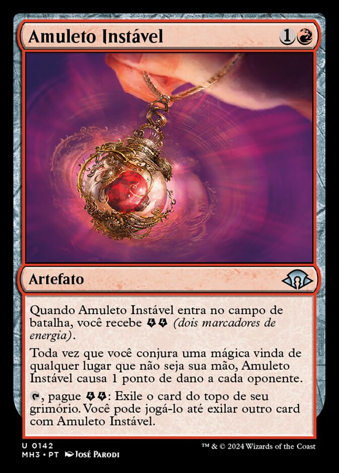 Amuleto Instável