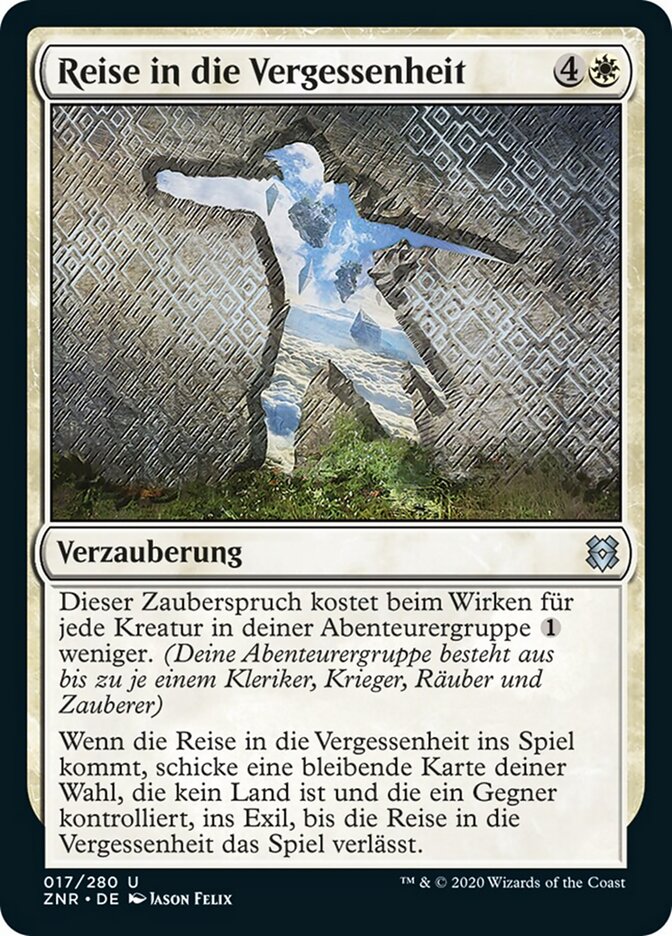 Reise in die Vergessenheit