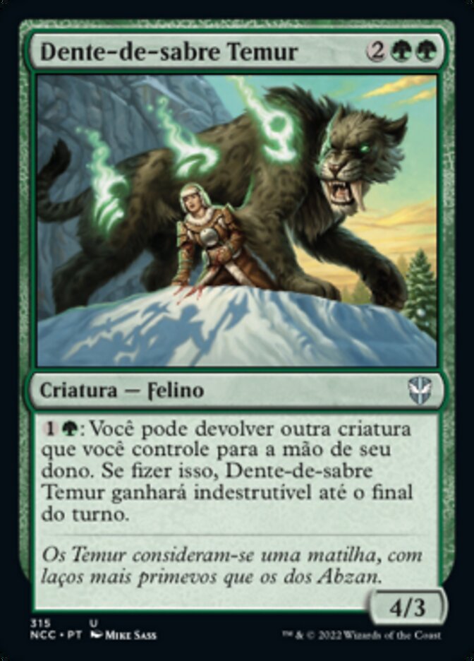 Dente-de-sabre Temur