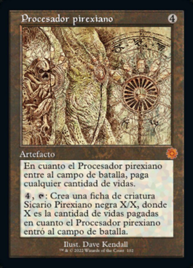 Procesador pirexiano