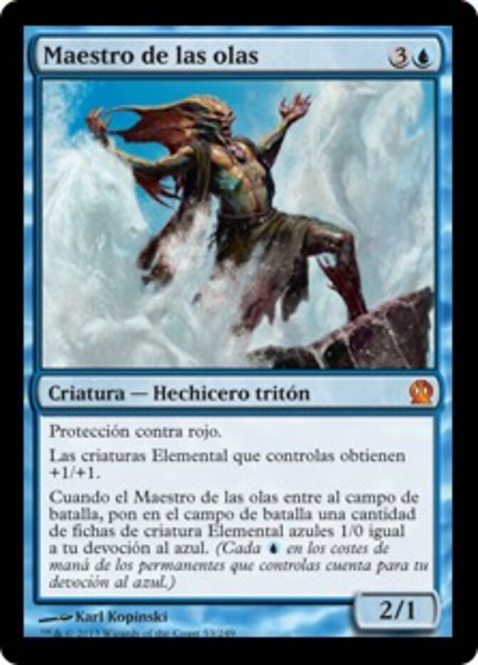 Maestro de las olas