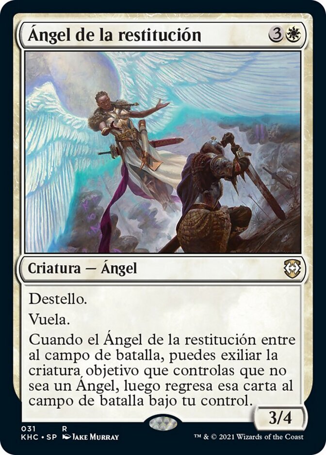 Ángel de la restitución