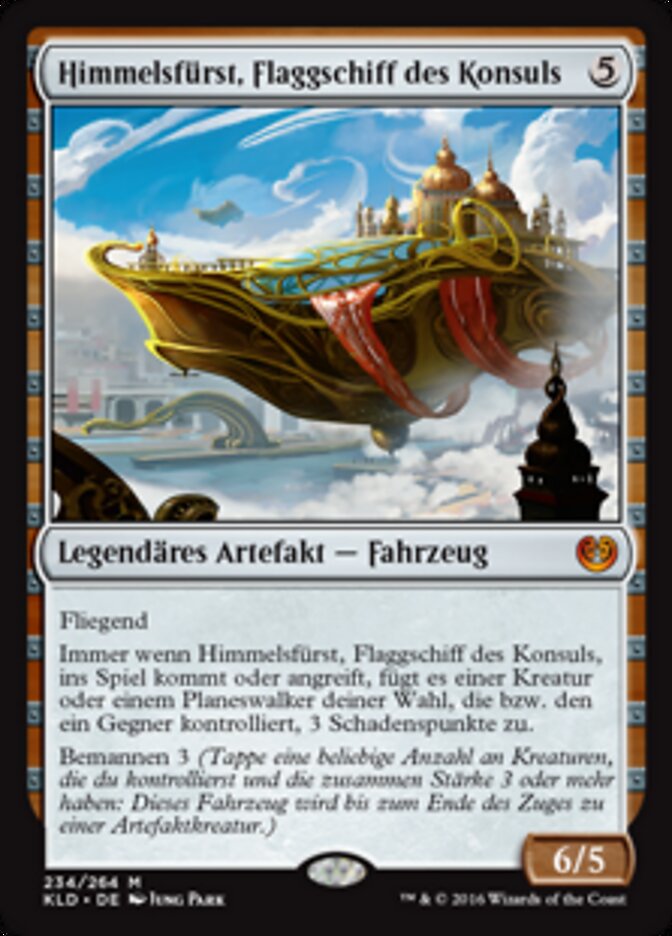 Himmelsfürst, Flaggschiff des Konsuls