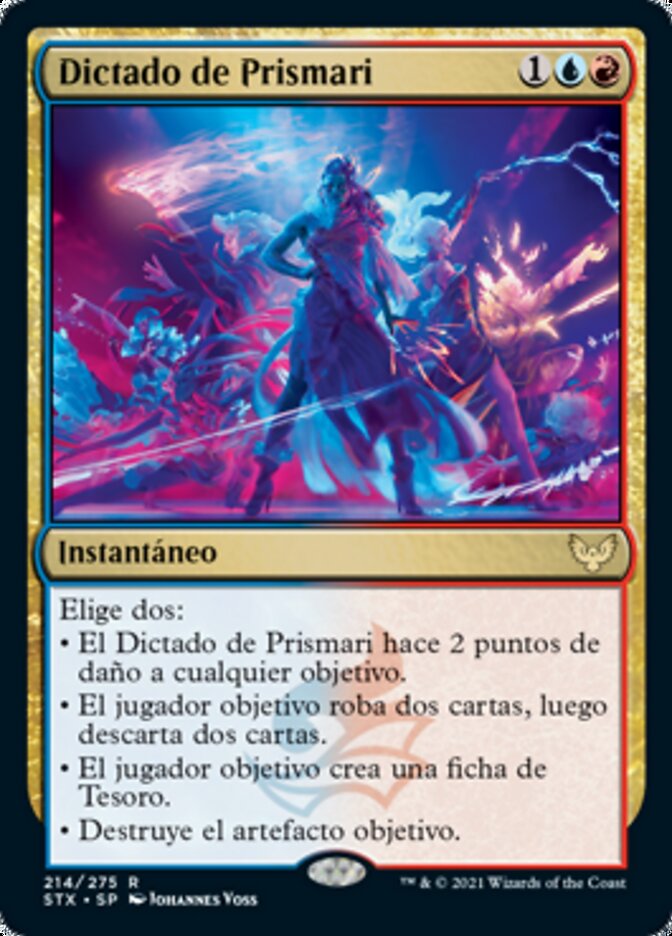 Dictado de Prismari