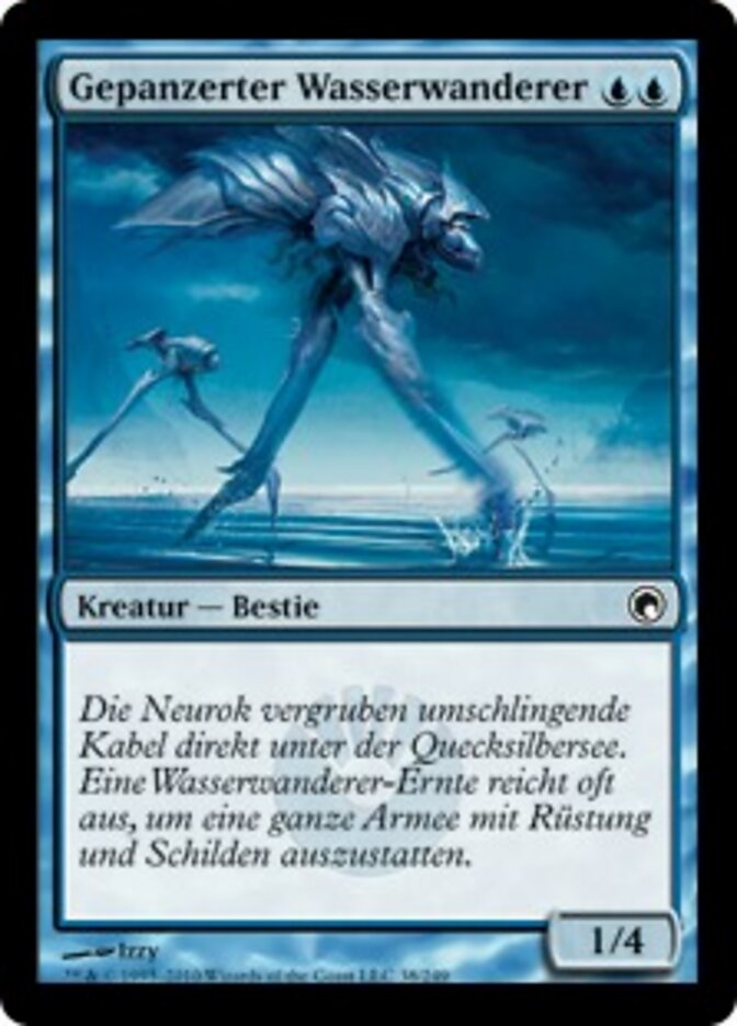 Gepanzerter Wasserwanderer