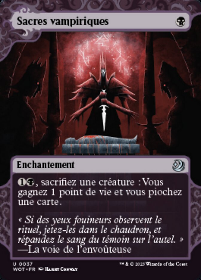 Sacres vampiriques
