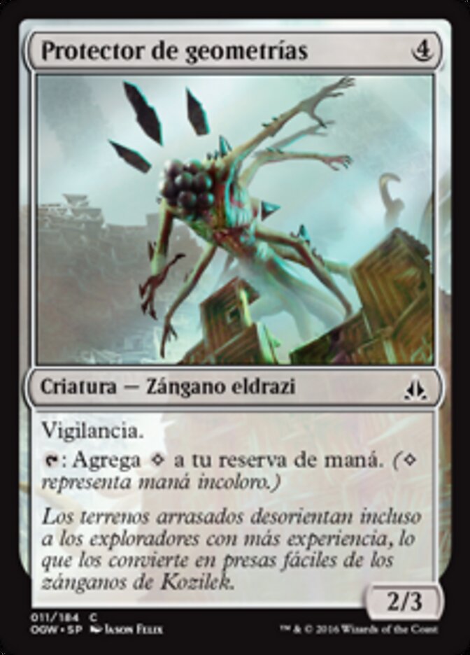 Protector de geometrías