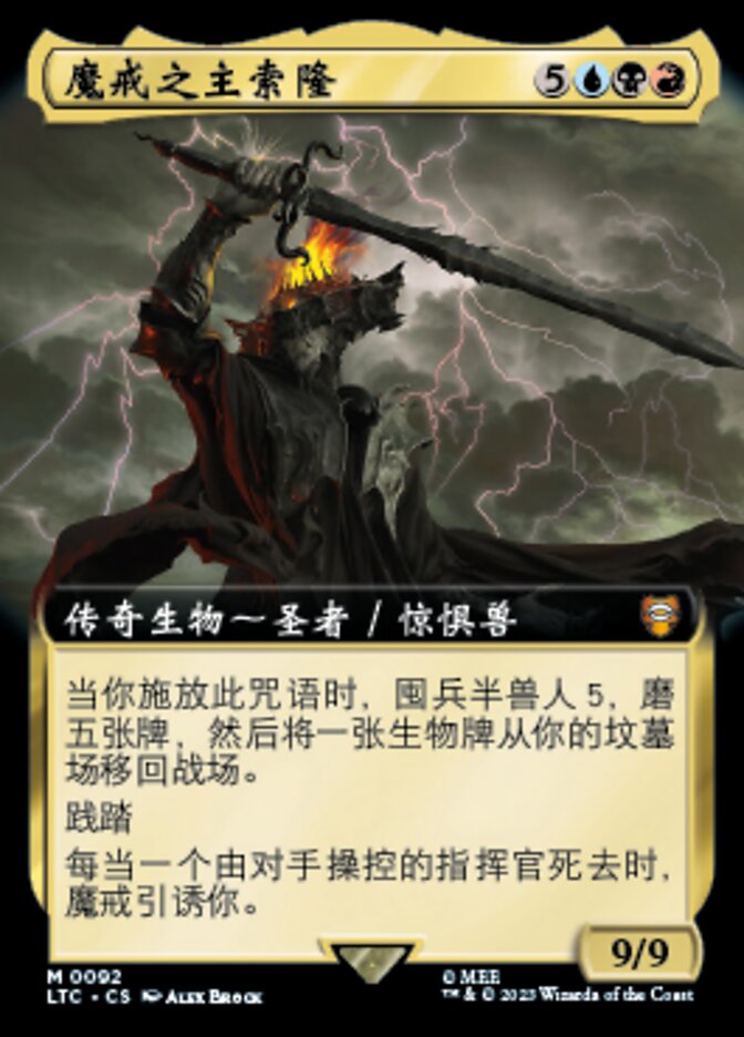魔戒之主索隆
