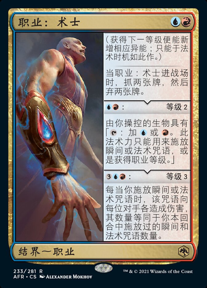 职业：术士
