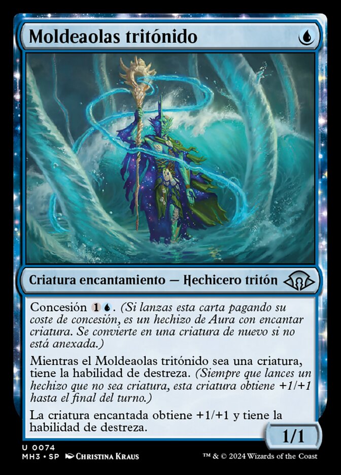 Moldeaolas tritónido