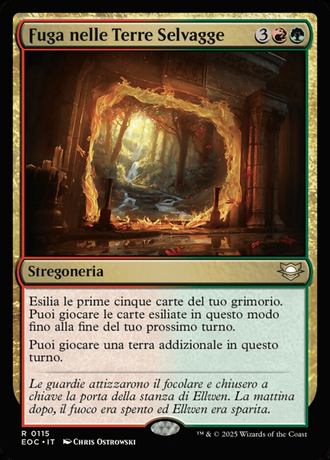 Fuga nelle Terre Selvagge