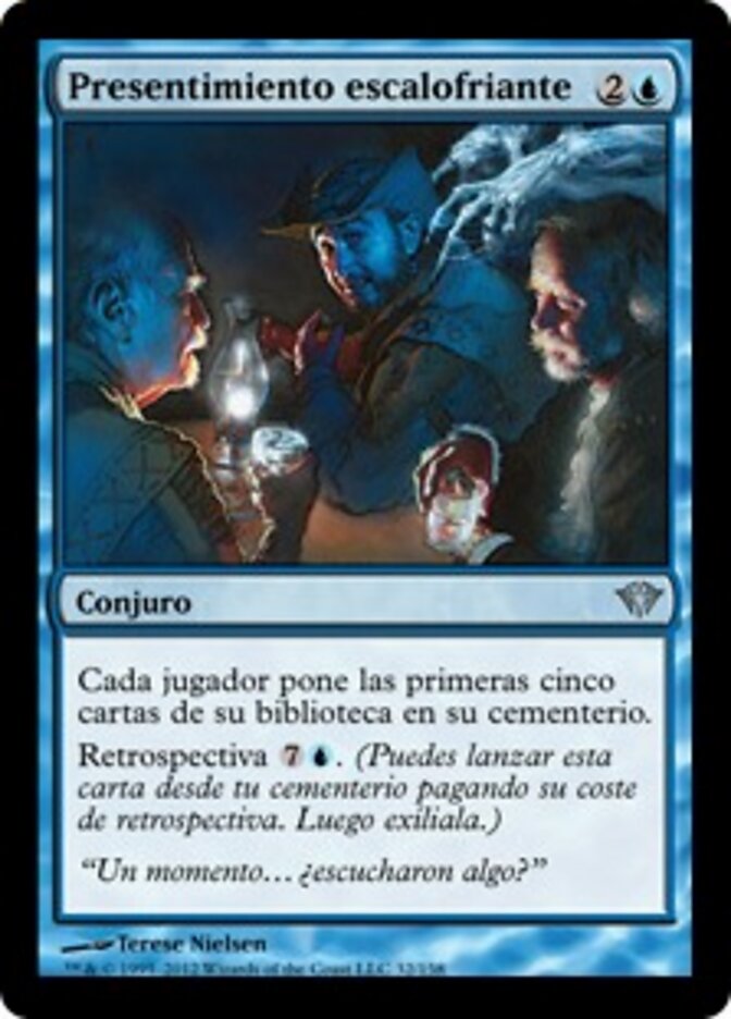Presentimiento escalofriante