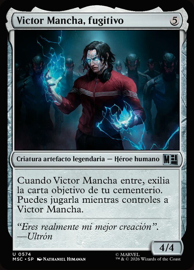 Victor Mancha, fugitivo