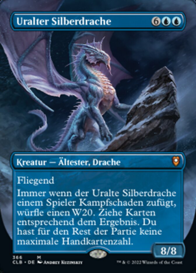 Uralter Silberdrache