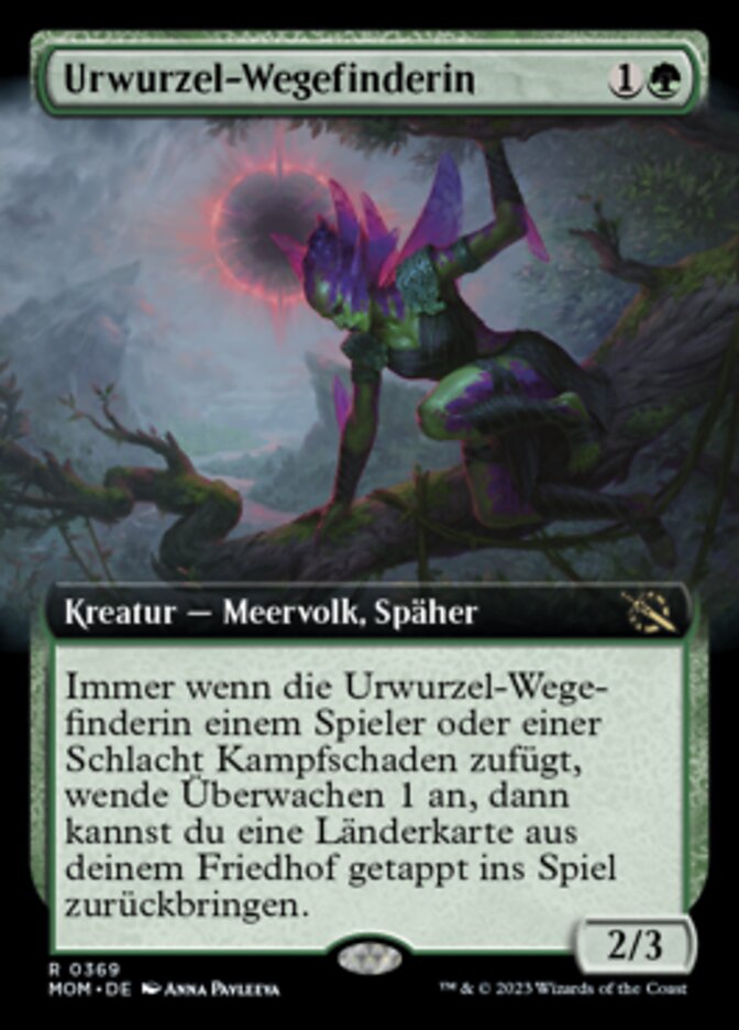 Urwurzel-Wegefinderin