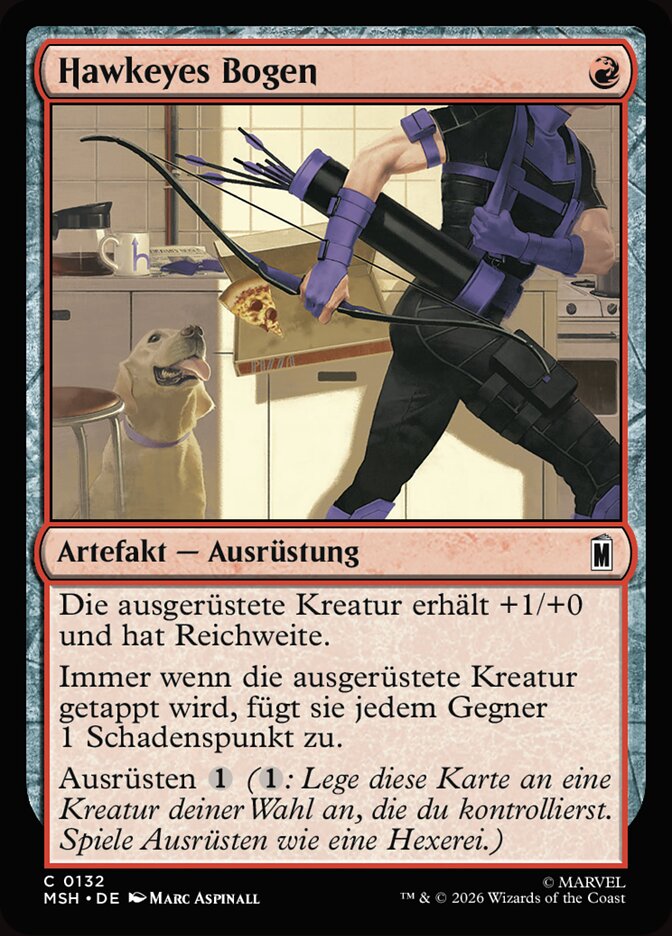 Hawkeyes Bogen