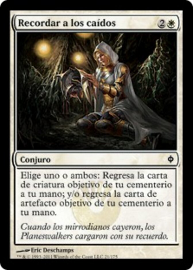 Recordar a los caídos