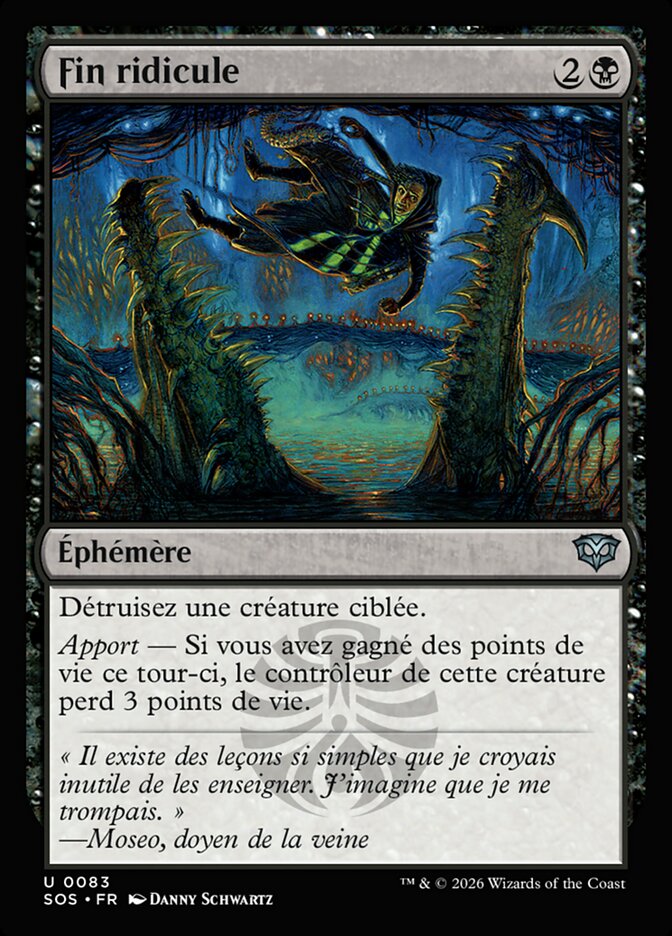 Fin ridicule