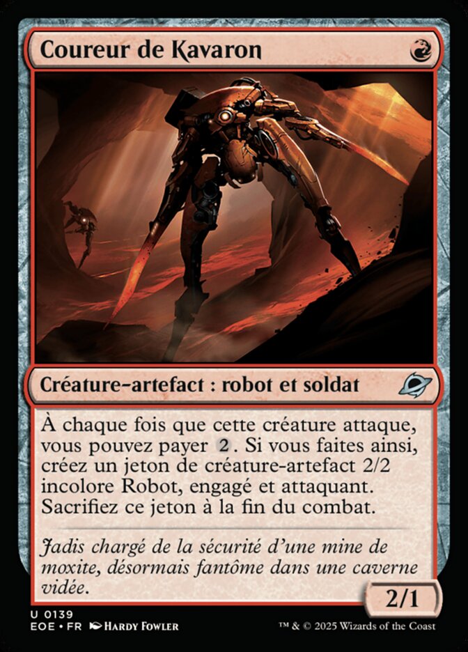 Coureur de Kavaron