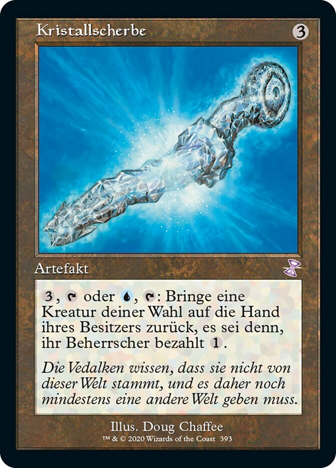 Kristallscherbe