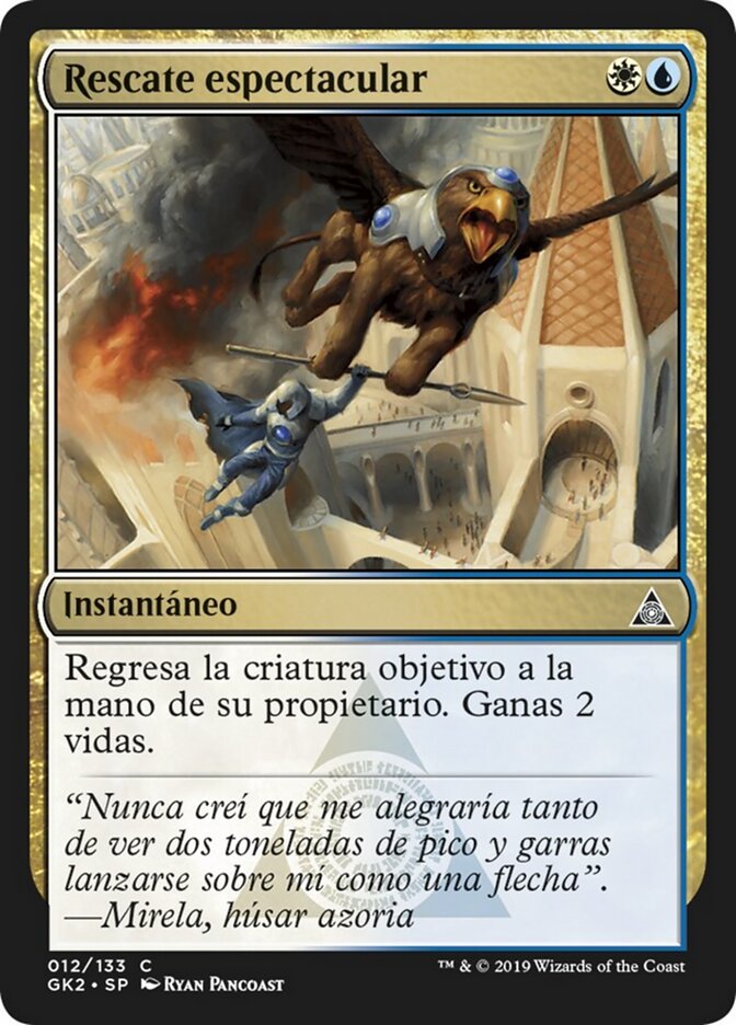 Rescate espectacular