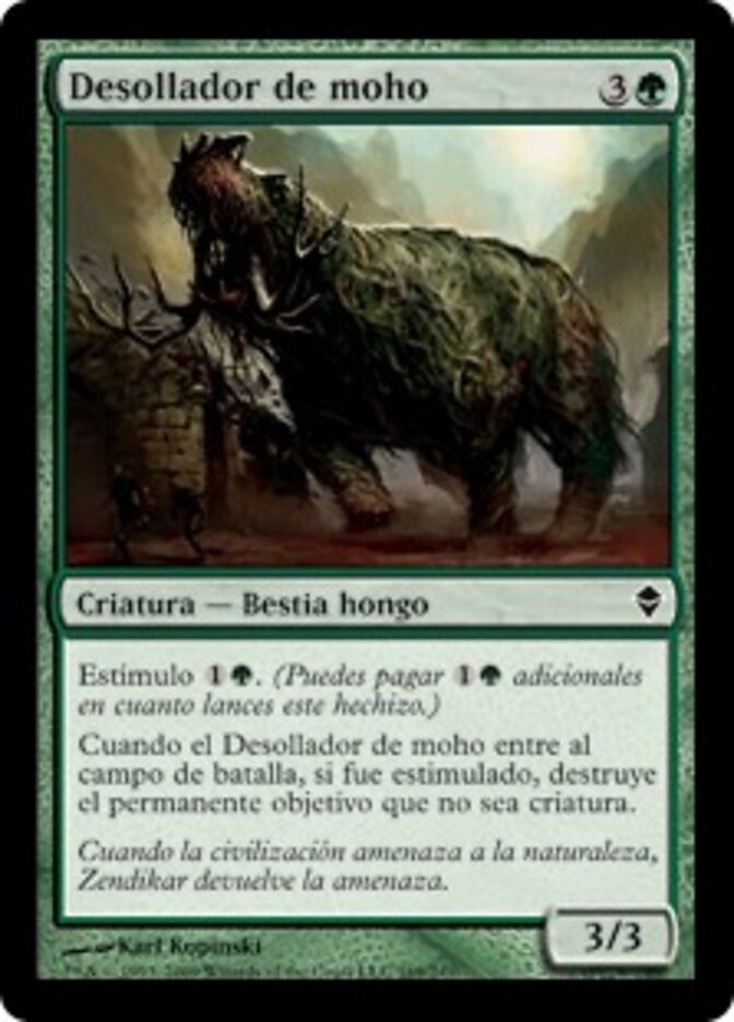Desollador de moho