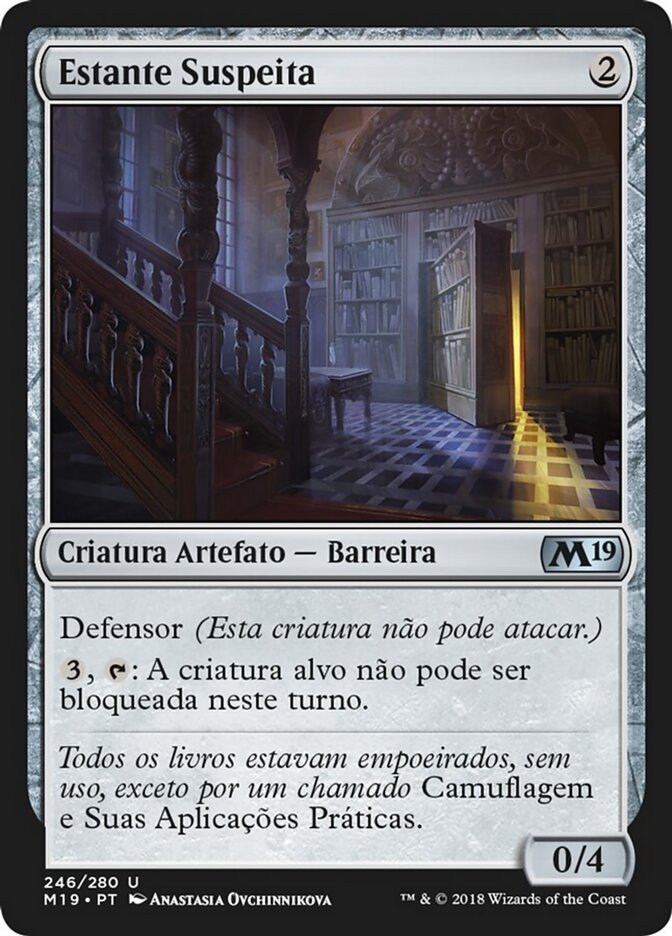 Estante Suspeita