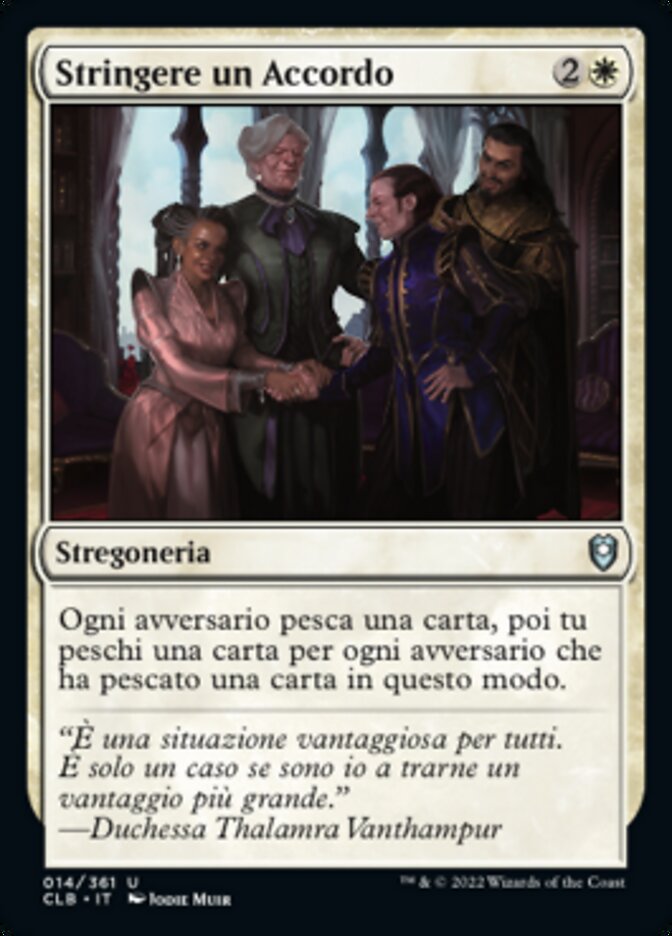 Stringere un Accordo
