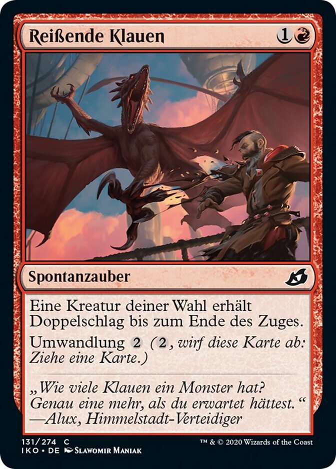 Reißende Klauen