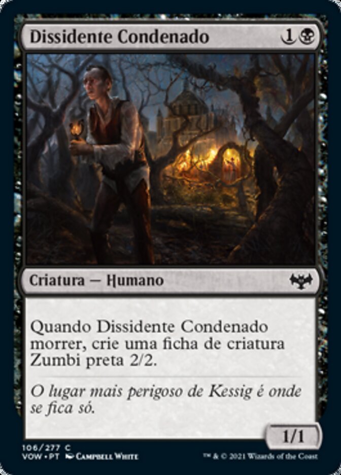 Dissidente Condenado