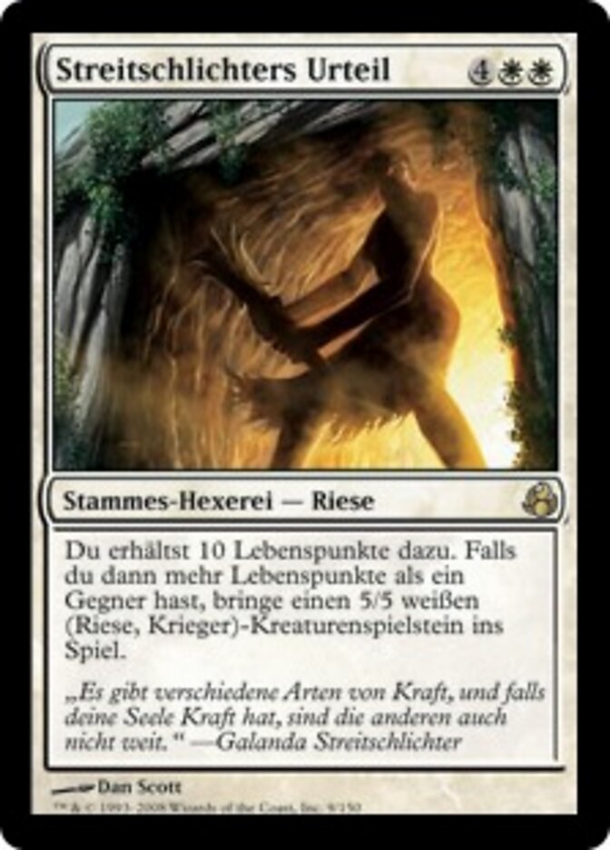 Streitschlichters Urteil