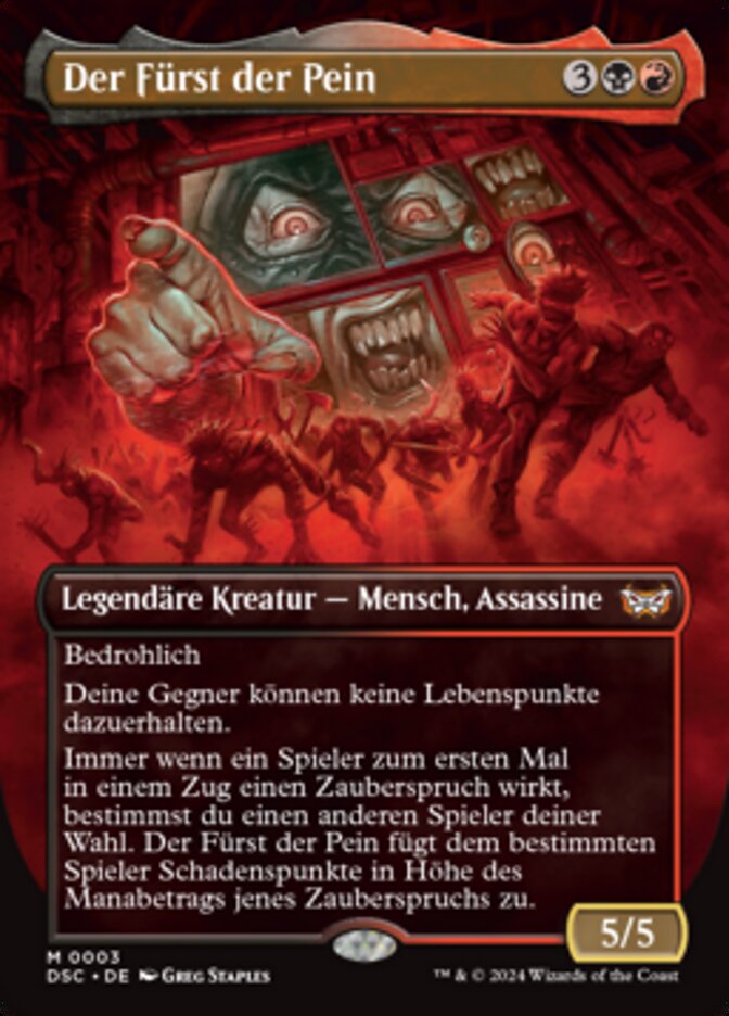 Der Fürst der Pein