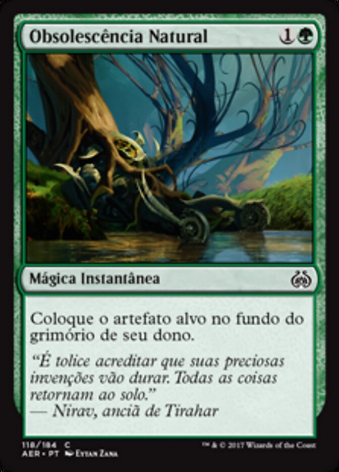 Obsolescência Natural