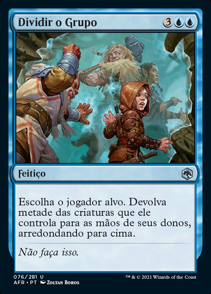Dividir o Grupo