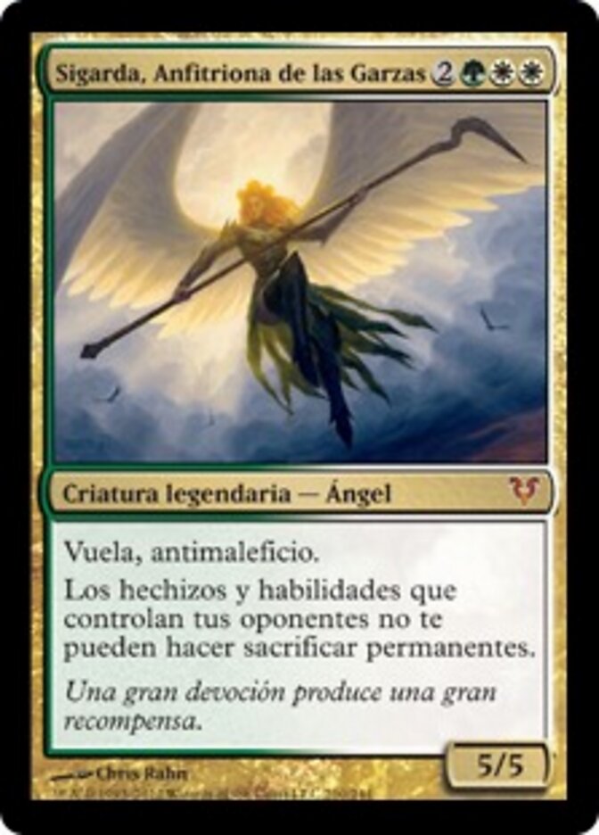 Sigarda, Anfitriona de las Garzas