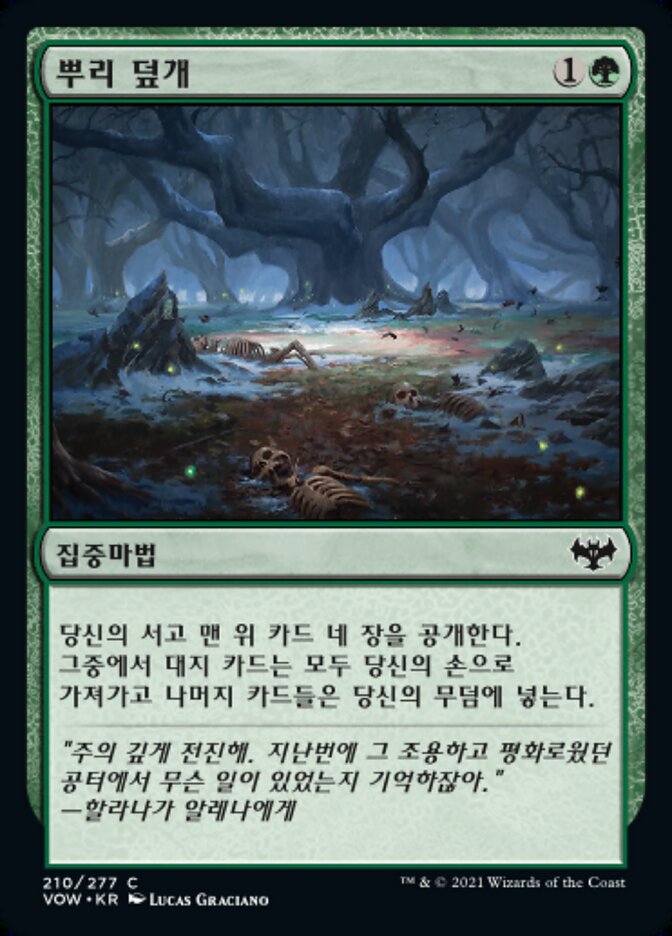 뿌리 덮개