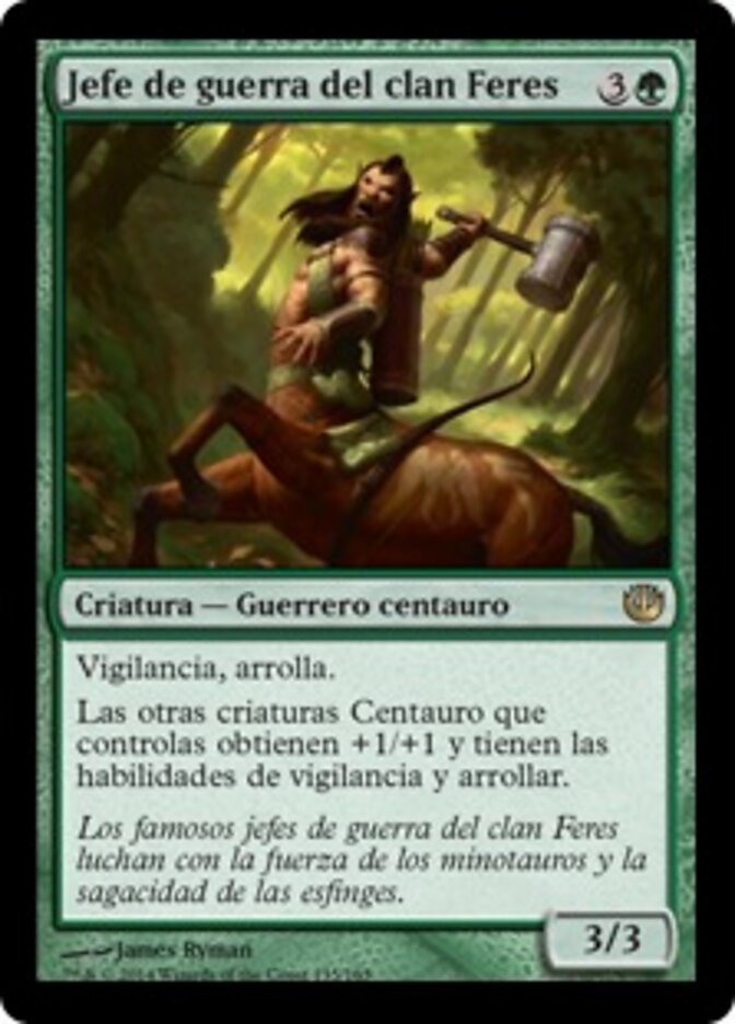 Jefe de guerra del clan Feres