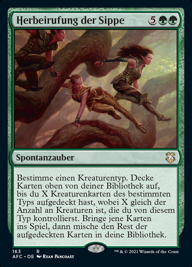 Herbeirufung der Sippe
