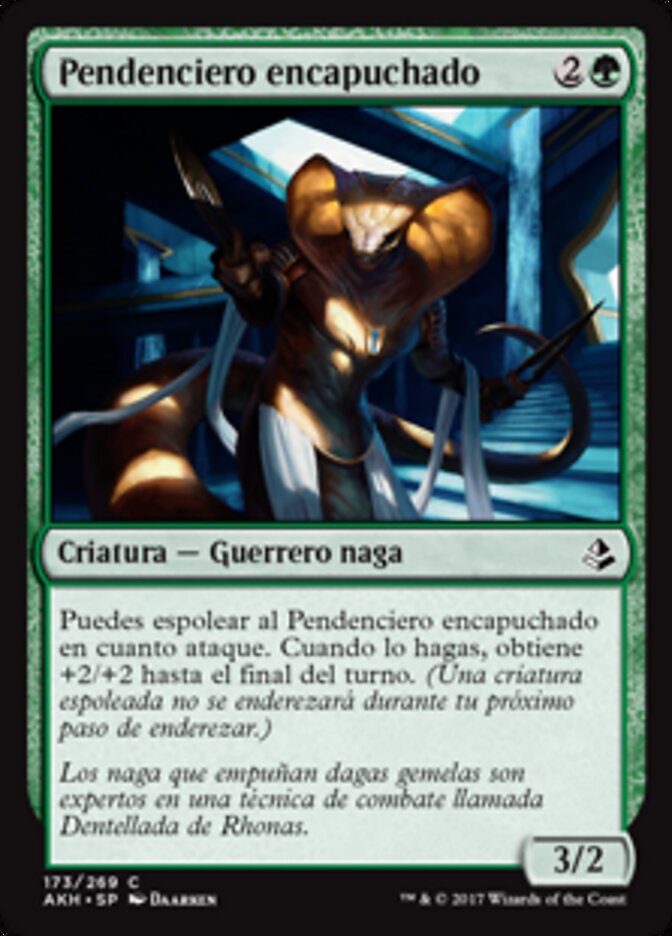 Pendenciero encapuchado