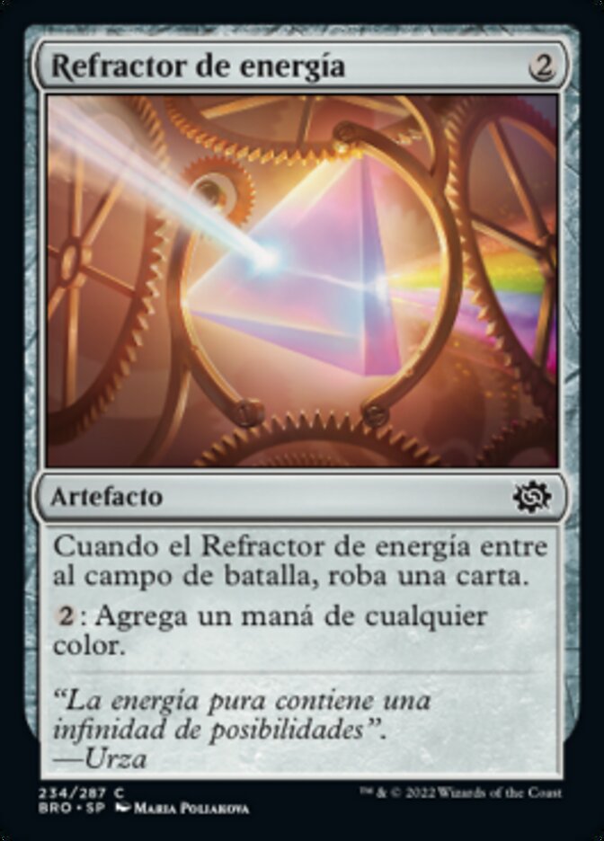 Refractor de energía