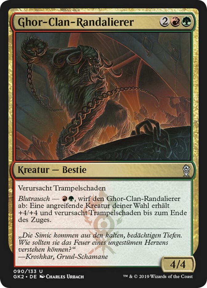 Ghor-Clan-Randalierer
