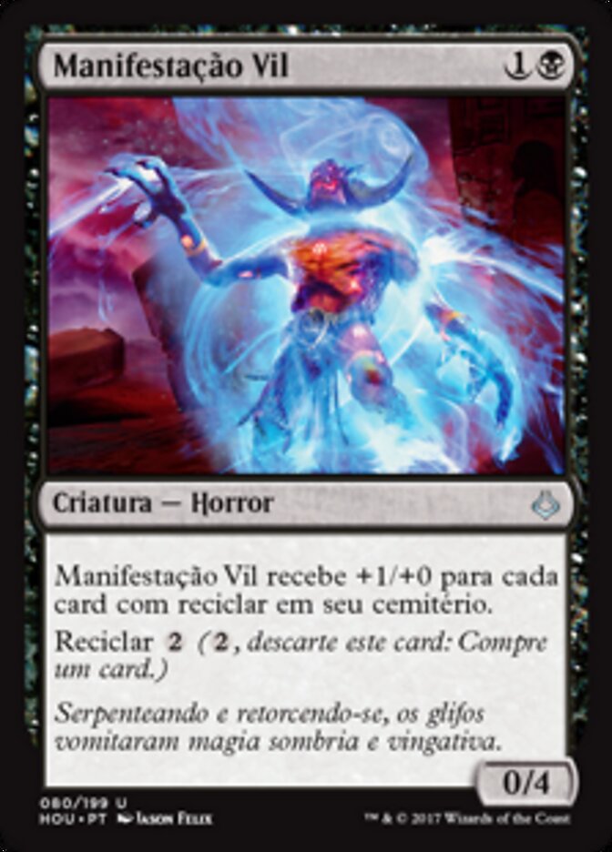 Manifestação Vil